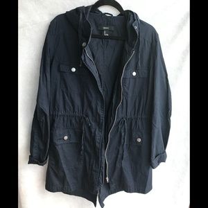 Forever 21 Navy Utility Jacket